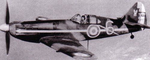 Pierre Le Gloan with his Famous D.520 '6' in full summer markings