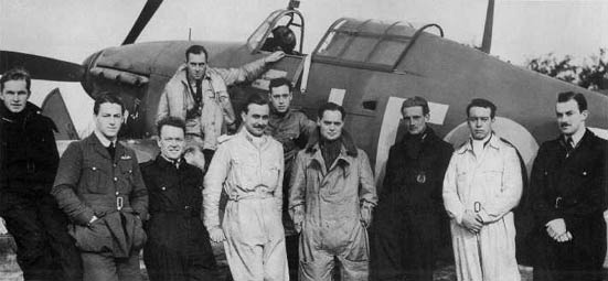 Bader Seen Here With 242 Sqn A Mainly Canadian Outfit.
