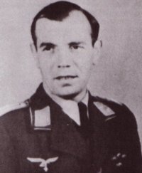 Franz Barten was reportedly shot while hanging in his parachute.