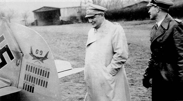 Galland with Goring, they would soon be at odds.